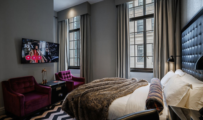 Double room at the rex